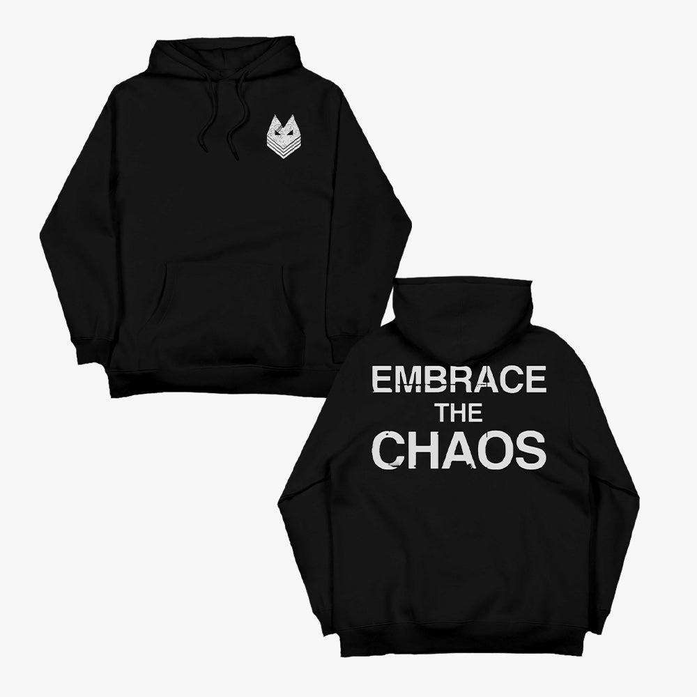 Embrace The Chaos Black/Grey Hoodie