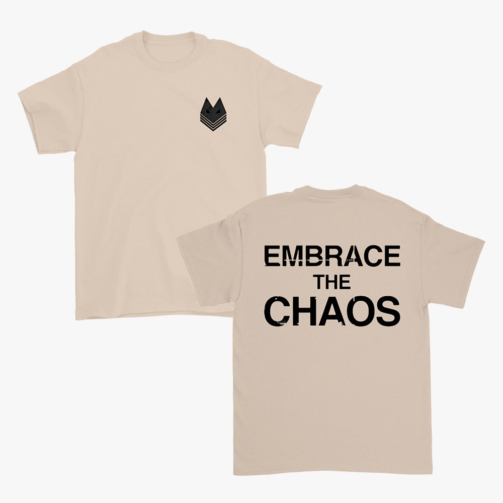 Embrace The Chaos - Sand T-Shirt