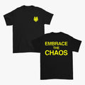 Embrace The Chaos - Black + Yellow T-Shirt