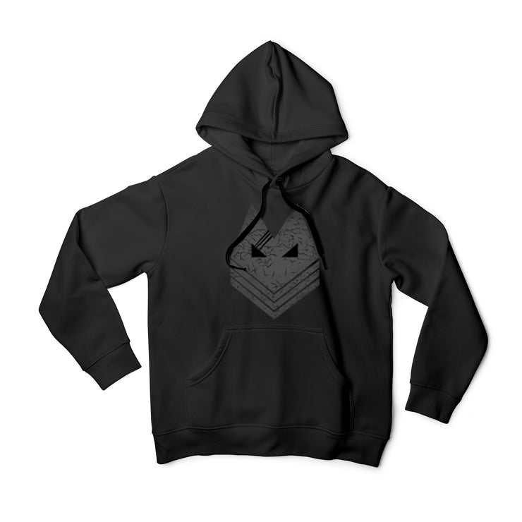 Foxy Logo Hoodie- Black