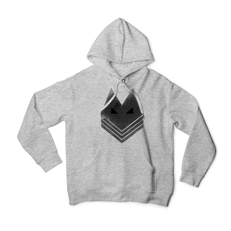 Foxy Logo Hoodie- Grey