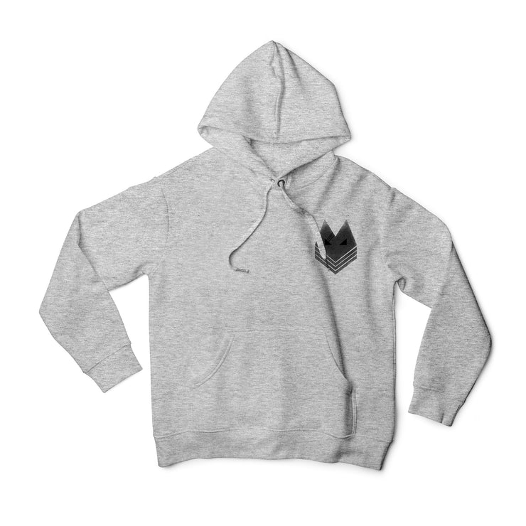 Foxy Small Logo Hoodie- Grey